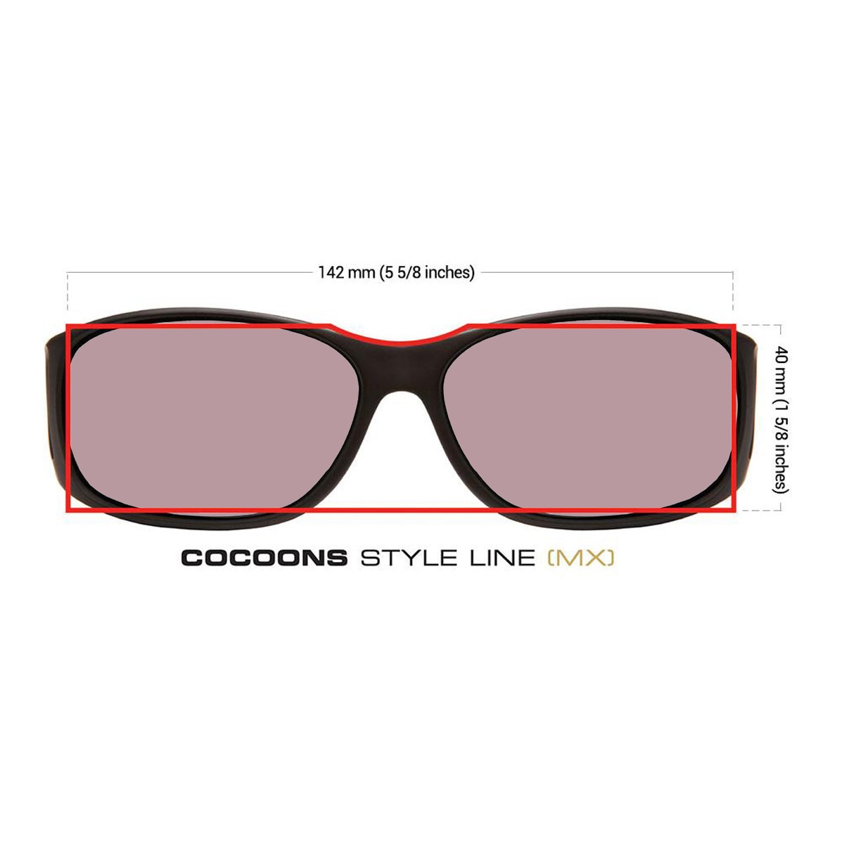 Low Vision Tinted Fitover - Cocoons